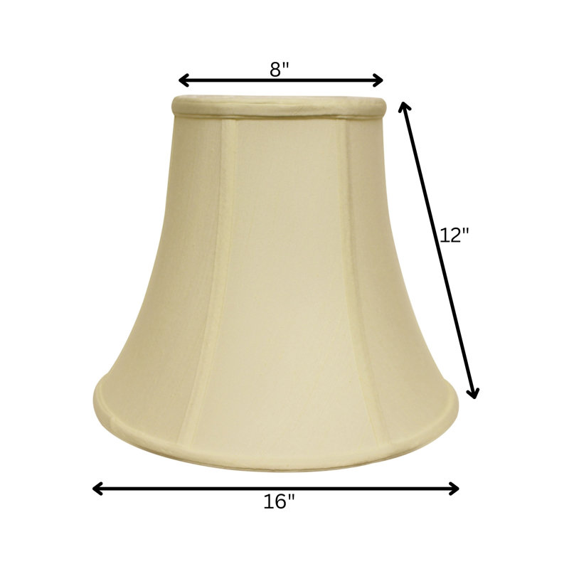 Abat-jour en tissu Slant Bell Softback, H 12 po x l 16 po x P 16 po, Oeuf