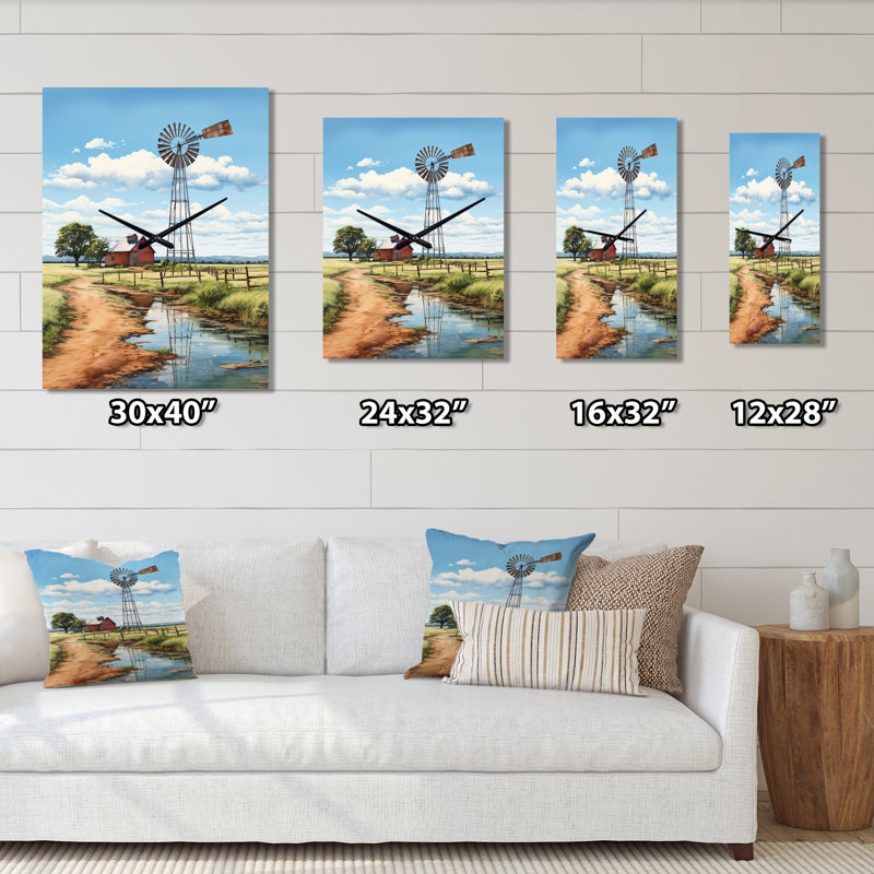 Horloge murale en aluminium Jeannee, Grand