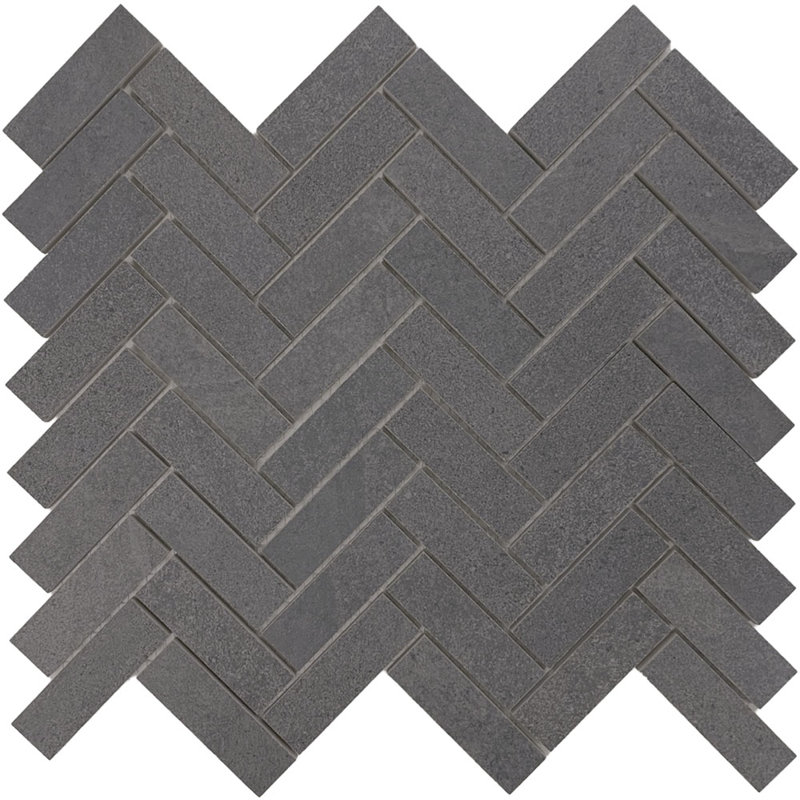 Mosaïque en porcelaine Burlington 1 x 3 Burlington, Gris foncé
