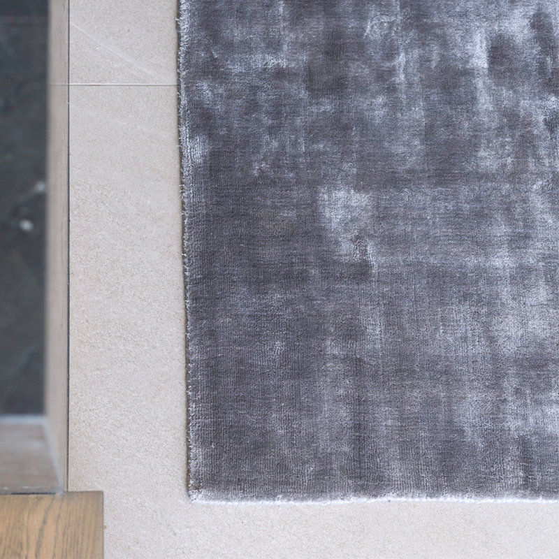 Pallas Area Rug in Gumetal, Rectangle 6'7" x 9'8"
