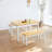 Davron Wooden Modern Farmhouse Rectangular Dining Table-1767637108