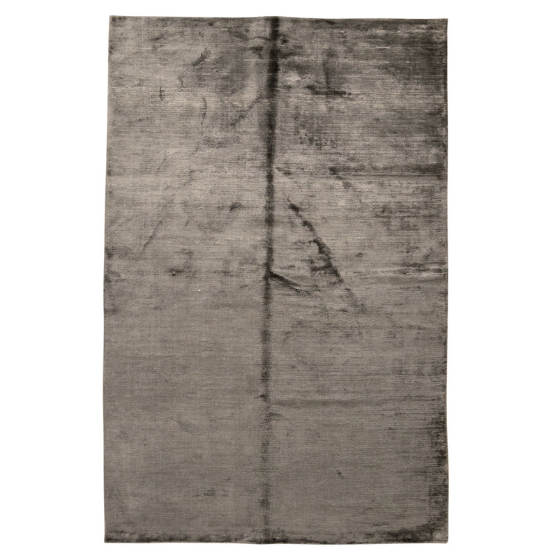 Hand Knotted Area Rug in Red