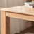 Burlywood Rectangular Solid Wood Dining Table-1295818029