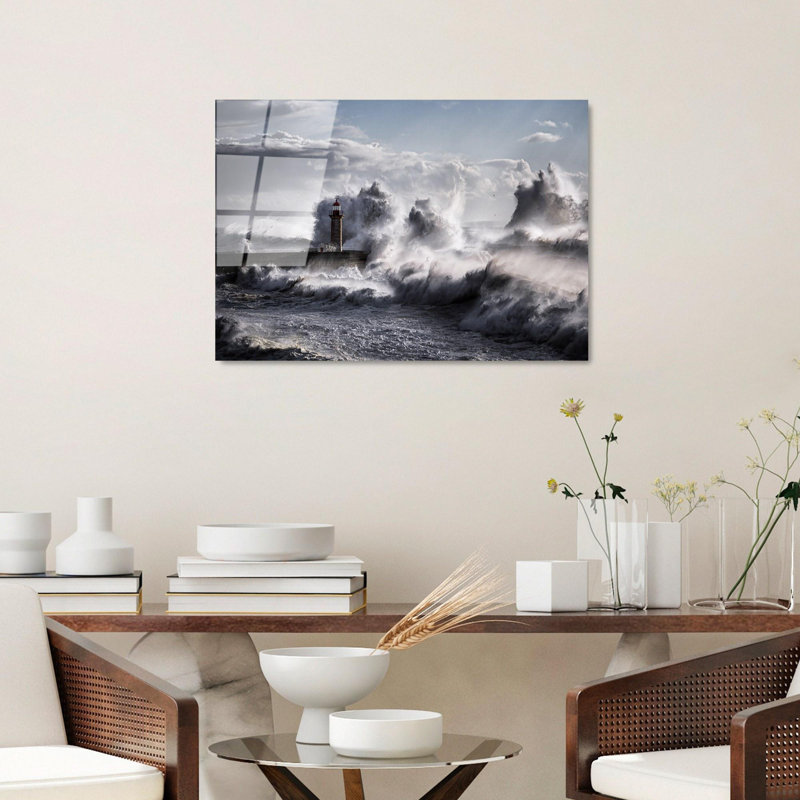 Boze Wall Decor on Tempered Glass