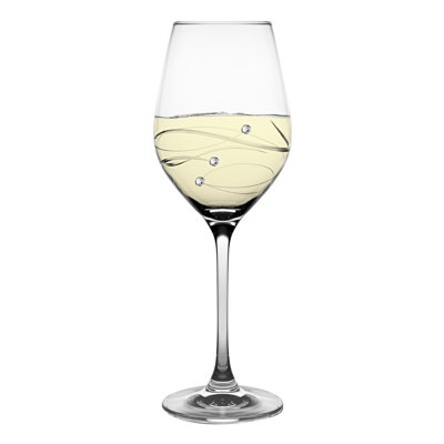 16oz. Handmade Crystal Wine Glass Set