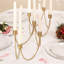 Metal Tabletop Candelabra