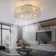 Karnisha 8-layer Crystal Ceiling Fan with Light Kit