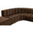 Hrefna Upholstered Curved Sectional with Ottoman Reversible-89266755