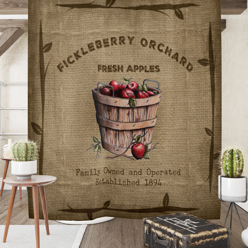Shower Curtain, 72'' H x 70'' W