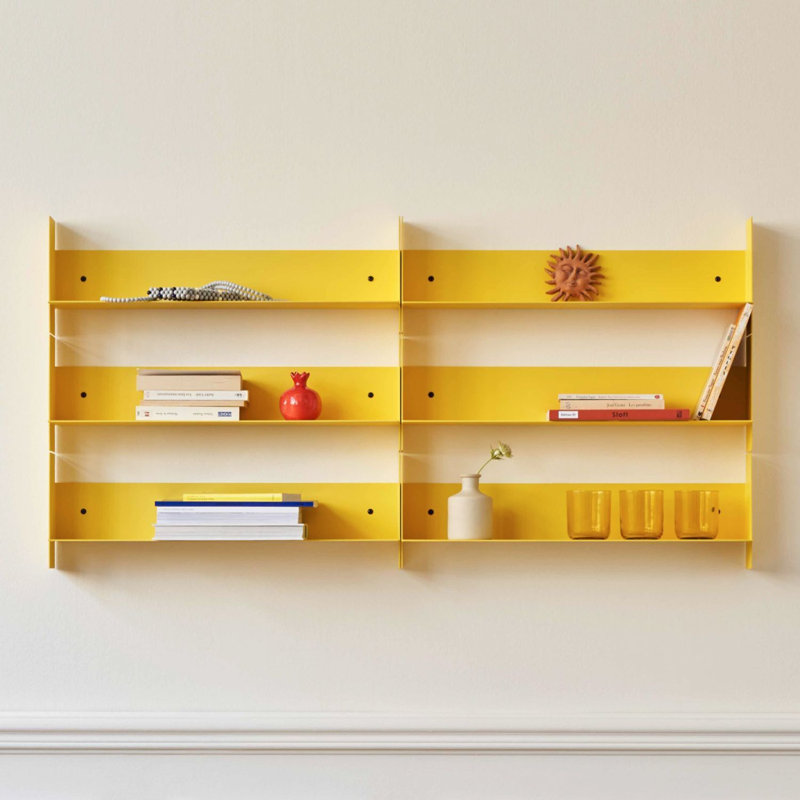 PLI Wall Shelf, Napoli Yellow, 23.62"W