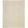 Nourison Washable Charm 2' x 6' Ivory Contemporary Indoor Rug