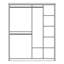 ARTI 2 Door Solid + Manufactured Wood Wardrobe-29647655