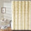 Rideau de douche simple de couleur unie Riley