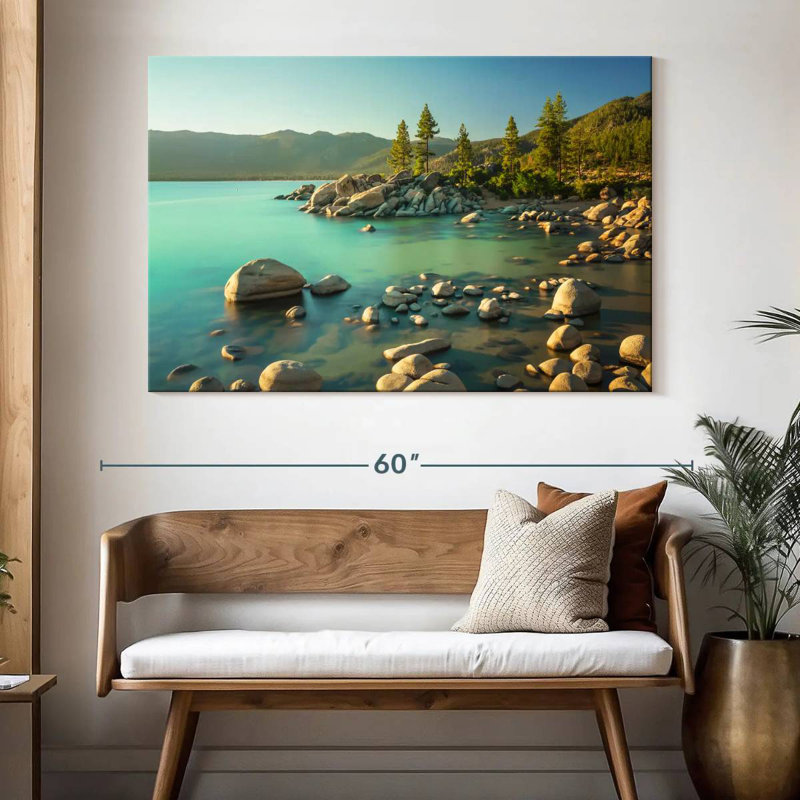 Port de sable d'Alvord Lake Tahoe, H 34 po x l 51 po