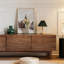 Meuble télé moderne en bois massif brun-729511591