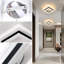 Aweys 1-Light 20cm Square LED Flush Mount Ceiling Light-2112046806-2113351455