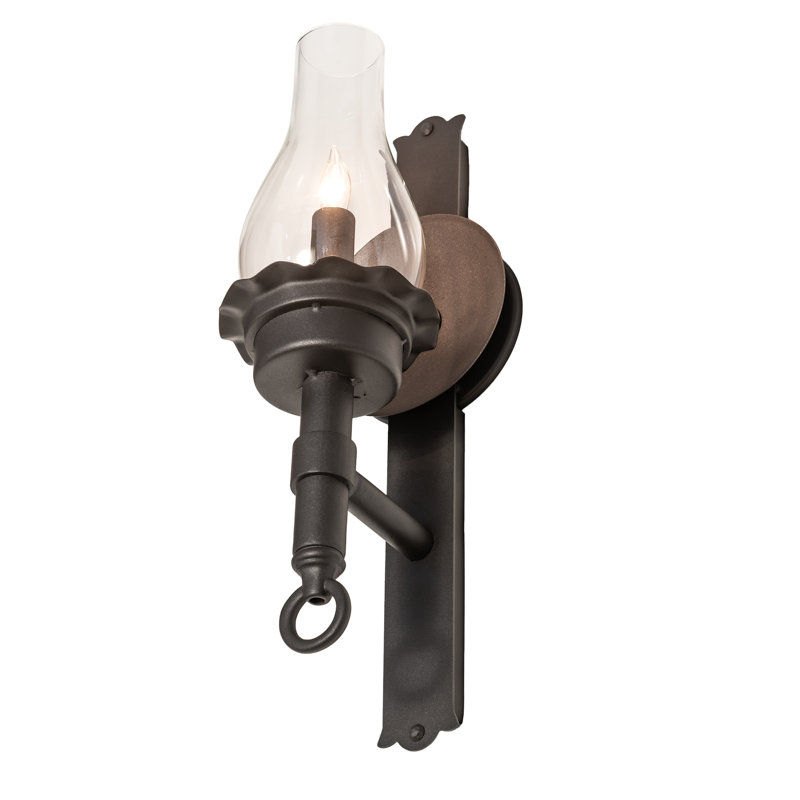 Schoolhouse & Early Electric 1 - Light Candle Wall Light