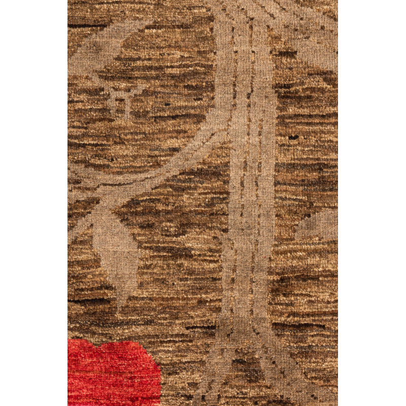 Tapis brun Naber
