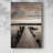 Sunset Over Jetty -Gallery Wrapped Cavas-1240833858