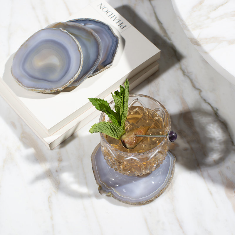 Entertainment Agate Coaster