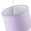 18cm H Fabric Drum Lamp Shade ( No Direct Attachment Method ) in Purple