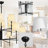 12-light 2-Tier Fabric Chandelier Classic/ Traditional Chandelier For Living Room