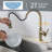Single Handle Pull Down Sprayer Kitchen Faucet With 3-Spray Modes In Spot Free Stainless Steel-110975875