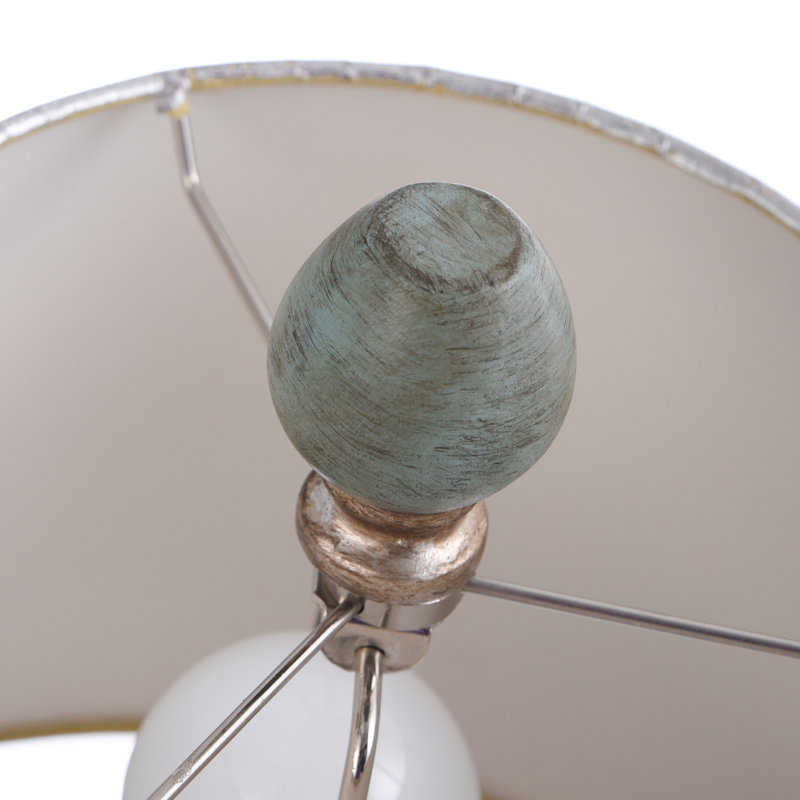 Lampe de table 24,5 po Elton, Bleu