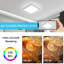 Chyrl Acrylic LED Flush Mount