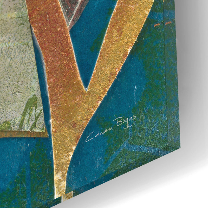 «Nesting Birds 2» par Candra Boggs, art mural en verre acrylique, H 12 po x l 12 po x P 0,13 cm
