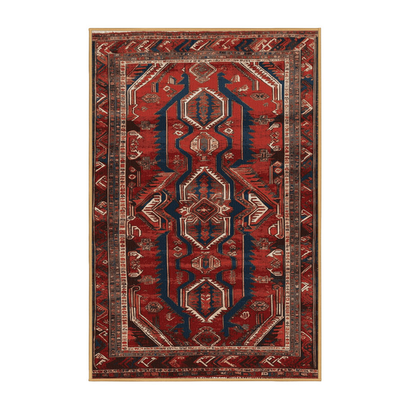 Tapis brun lavable à la machine, Rectangulaire 8 pi x 12 pi