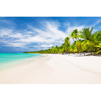 White Sandy Beach par Preto_Perola - Photographie de toile tendue