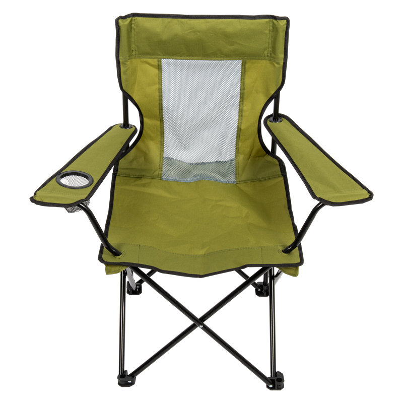 Chaise de camping portative Mudasir Camp & Go, Vert