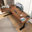 Bureau en bois massif en forme de L Modern Minimalist-1183050251