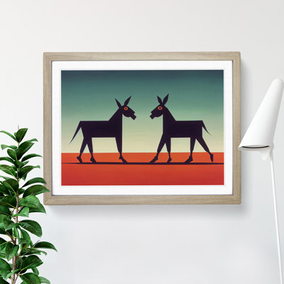 Abstract Donkey Art Vol.2 - Framed Print