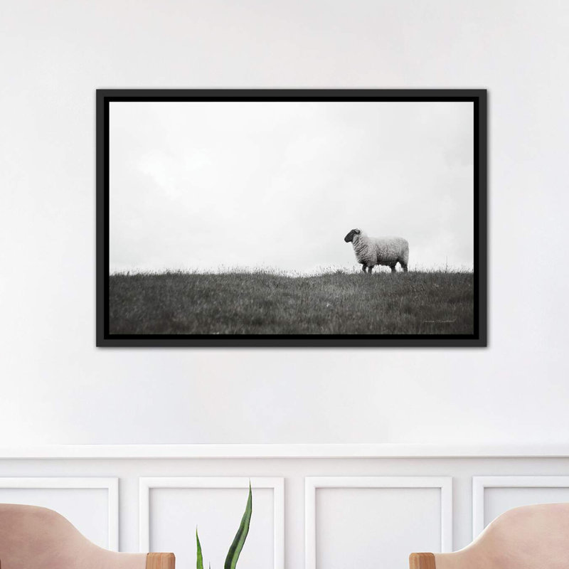 Photographie « islay ovin ii », H 18 po x l 26 po x P 1,5 po, Toile avec cadre noir