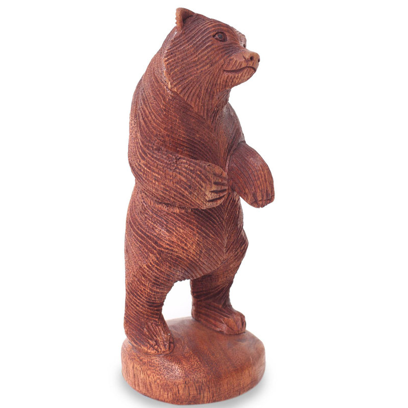 Figurine ours curieux Liriano
