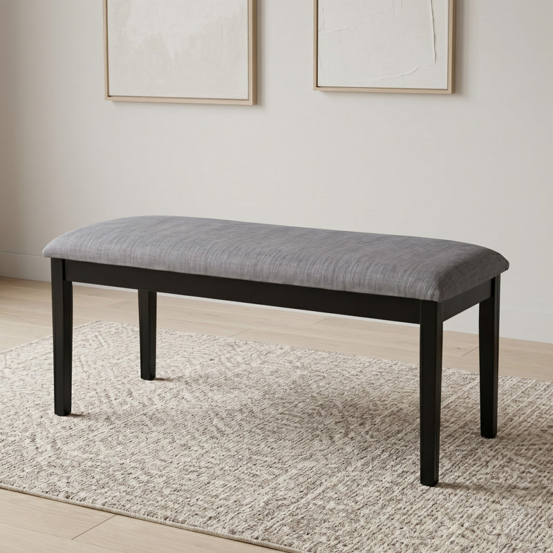 Banc de salle à manger Easton, Noir