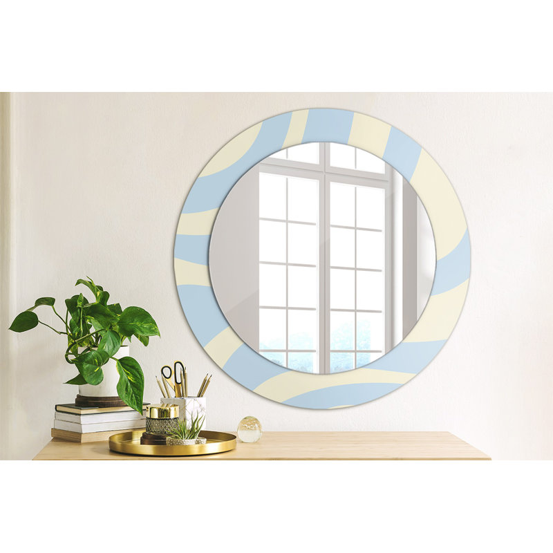 Huldar Glass Flat Wall Mirror