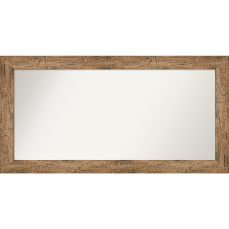 Timmy Solid Wood Wall Mirror, Rectangle, 25.5" x 49.5"