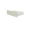 Coiffeuse blanche à DEL avec tiroirs de rangement, miroir et tabouret ergonomique, idéale pour les petites salles de bain, poids : 46 kg, parfaite pour les passionnées.