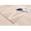 Tapis géométrique ivoire / beige en coton noué à la main 9 pi x 12 pi Dartmouth