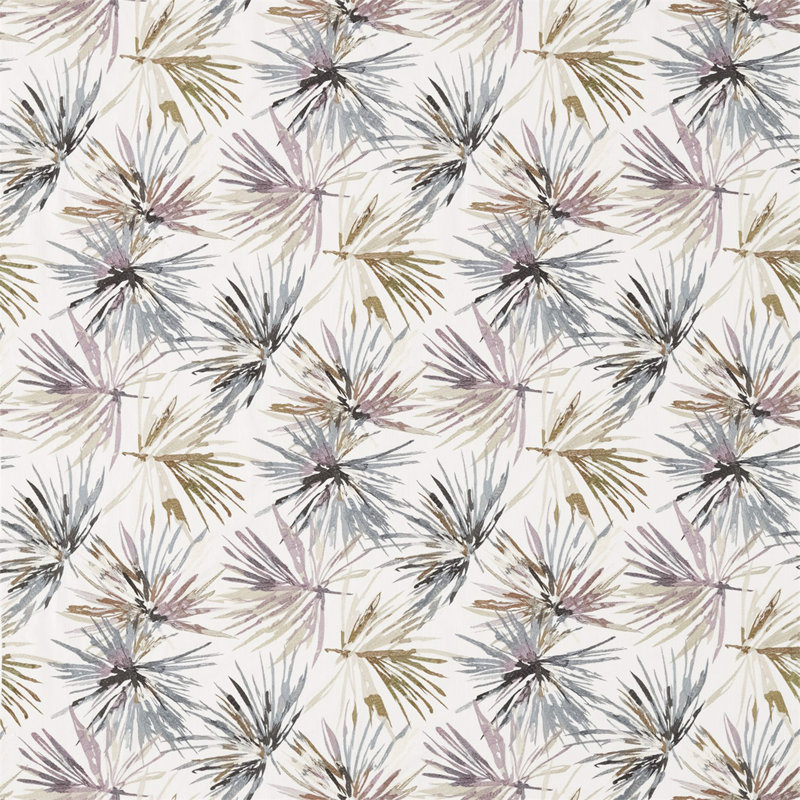 Aucuba Fabric, Heather/Slate