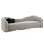 Chrystelle Grey Faux Shearling Sofa-929856283