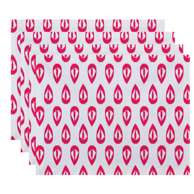 Ensemble de napperons 4 pièces Melchior Ikat Tears