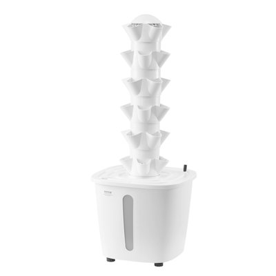Système de culture hydroponique avec jardin et tour