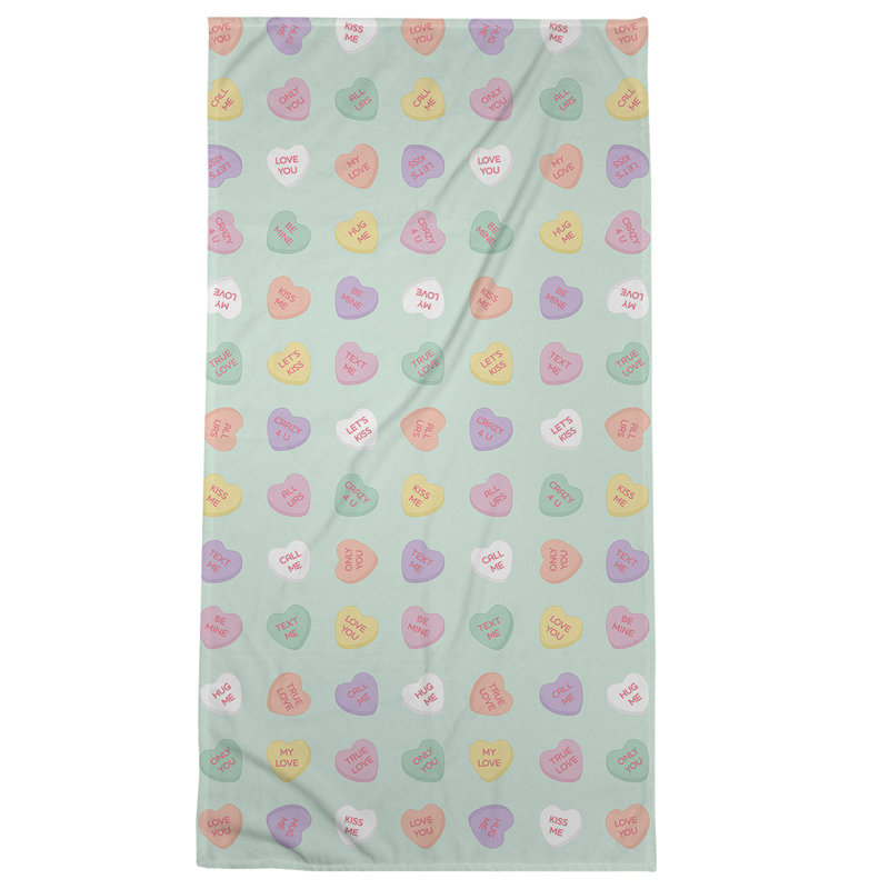 Beach Towel, Mint, Microfiber