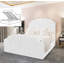 Kristopher Chesterfield Ottoman Storage Bed with Tufted Headboard - Plush Velvet Gas Lift Frame-1174003616-1174003621