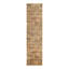 Tissu en polypropylène beige et noir Blakely-71217053