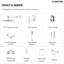  10" High Pressure Rainfall Shower System, Wall Mount Shower Faucet Set with Handheld Spray-75216872